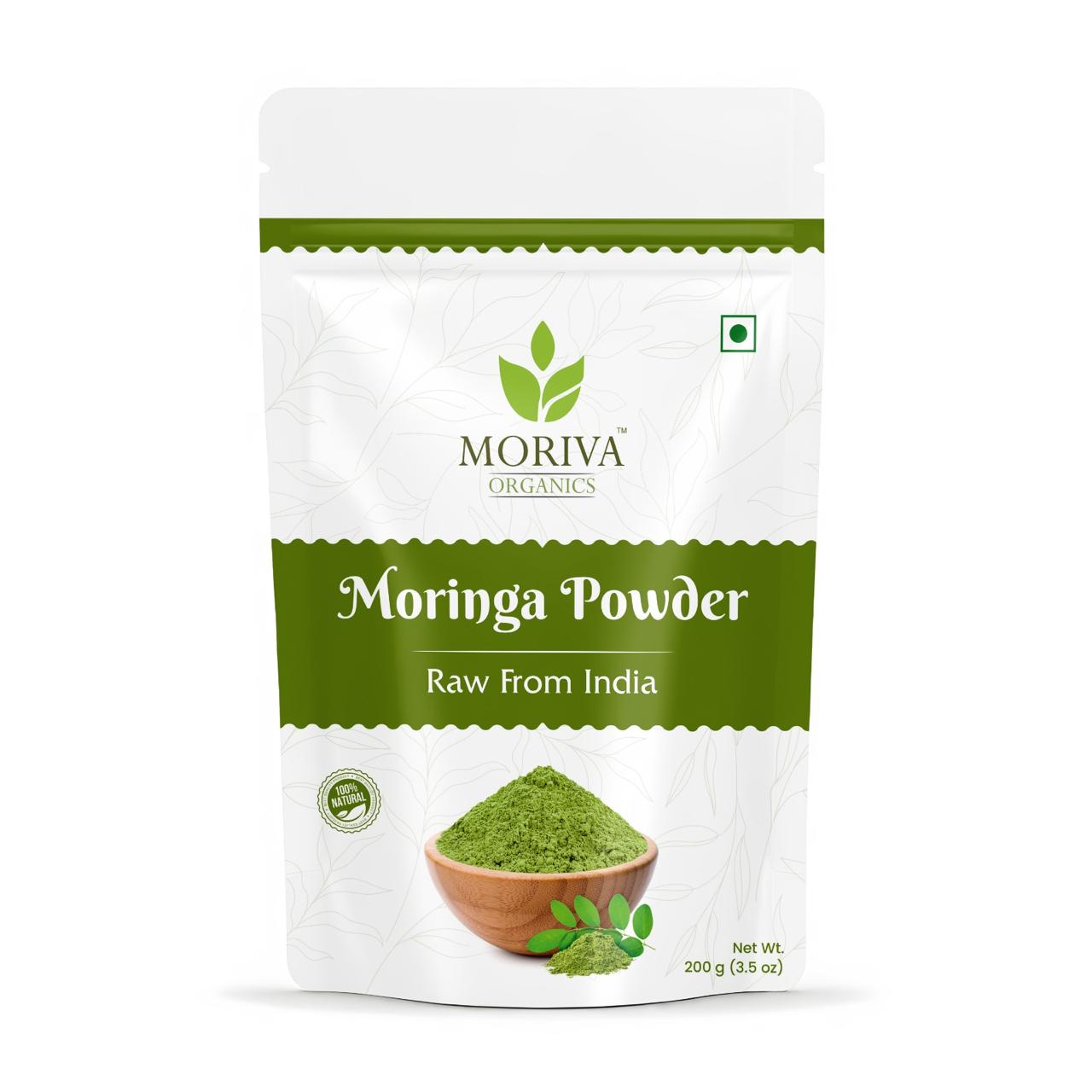 Premium-quality Moringa Powder made from carefully selected natural moringa leaves. Rich in nutrients and antioxidants to support daily wellness and vitality.